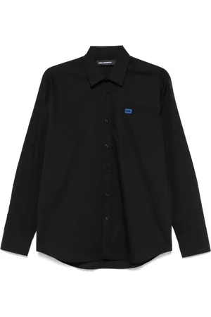 Karl Lagerfeld Camisa con logo bordado