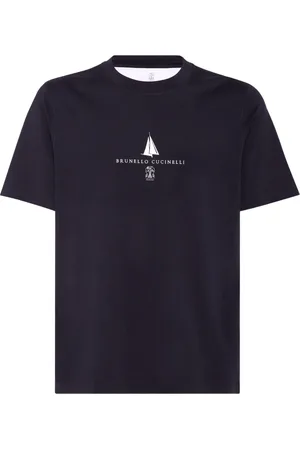 Brunello Cucinelli Playera de algodón