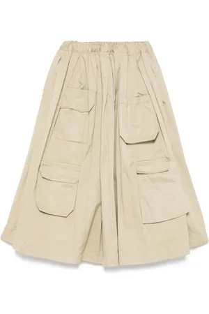 Comme des Garçons Pleated midi skirt