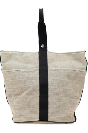Hermès Bolsa bucket Toile Saxo GM 1990-2010