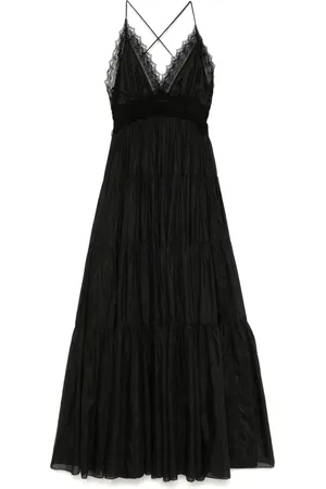 ERMANNO SCERVINO Vestido largo con encaje floral
