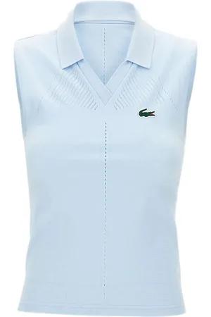 Lacoste Top tejido con logo bordado