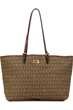 Fendi Bolso shopper Zucchino grande de lona 2010-2024