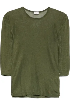 Saint Laurent Top tejido