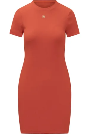 Givenchy Vestido midi con motivo 4G