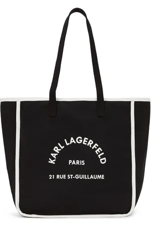 Karl Lagerfeld Tote con logo estampado