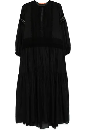 ERMANNO SCERVINO Vestido largo a capas