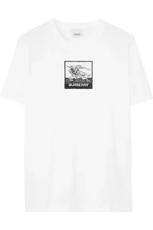 Burberry Playera con motivo EKD