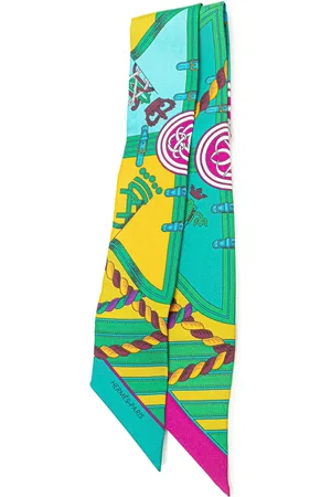 Hermès 2000-2020 Grande Tenue Silk Twilly Scarf scarves