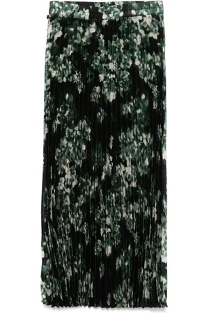 Scotch&Soda Falda midi con pliegues