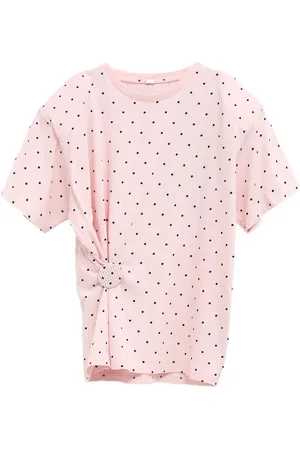 all in Playera con estampado de lunares