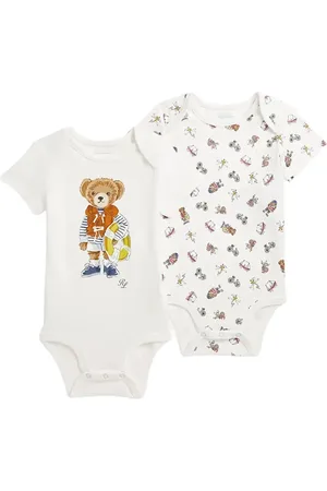 Ralph Lauren Cotton babygrow set