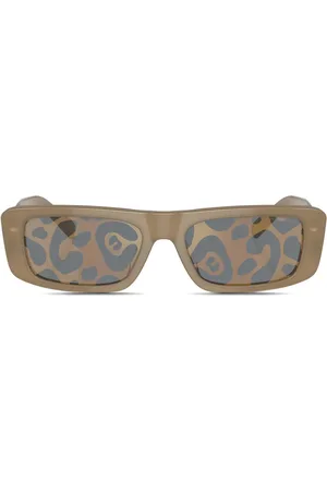 Emporio Armani Lentes de sol con armazón rectangular