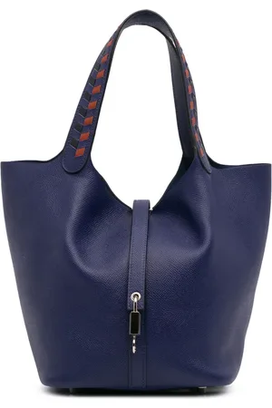 Hermès Bolsa de mano Epsom Tressage Picotin Lock 22 2018
