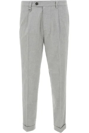 Paolo Pecora Pantalones chinos con pinzas