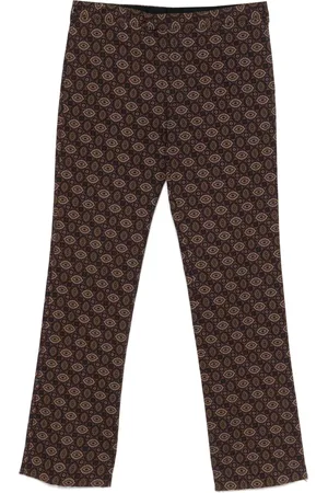 Prada Pantalones con estampado caleidoscópico 2010