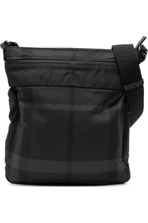 Burberry Bolsa crossbody en lona Nova Check 2000-2017