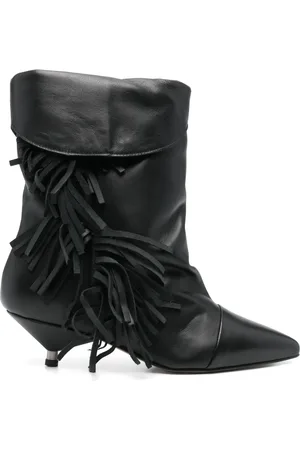 Gisel Moire Botas Ariana con tacón 45mm