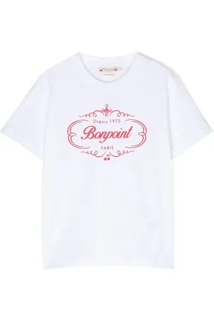 BONPOINT Playera con logo estampado