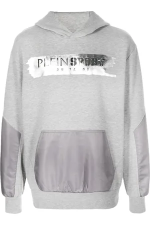 Philipp Plein Hoodie con logo en relieve