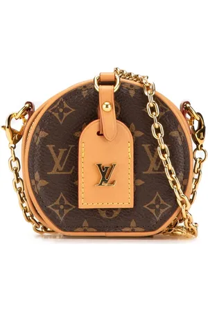 LOUIS VUITTON Bolsa crossbody Monogram Mini Boite Chapeau Necklace Bag 2019