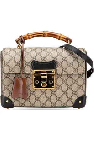 Gucci Bolso satchel GG Supreme de bambú 2016-2024