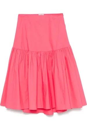 Scotch&Soda Falda midi con diseño acampanado