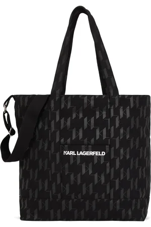 Karl Lagerfeld Tote con monograma
