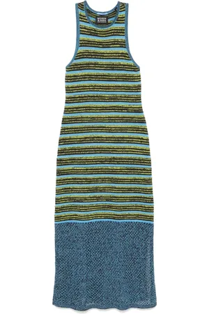 Scotch&Soda Vestido midi con diseño tejido