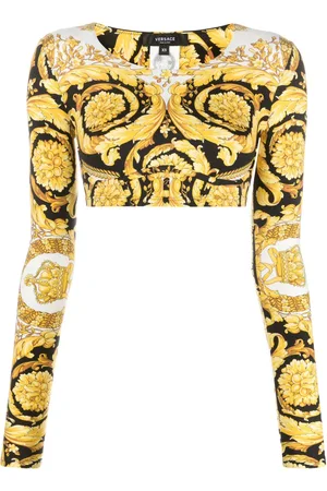 VERSACE Playera corta con estampado Barocco