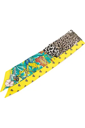 Hermès 2000-2020 Jungle Love Silk Twilly Scarf scarves