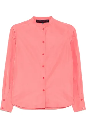 MARTIN GRANT Camisa con cuello alzado
