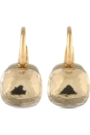 Pomellato Anillo Nudo en oro amarillo de 18kt con cuarzo limón