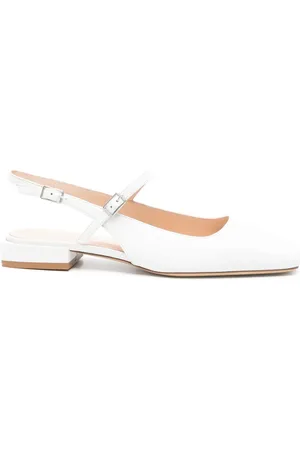 P.A.R.O.S.H. Zapatillas de piel con tira trasera