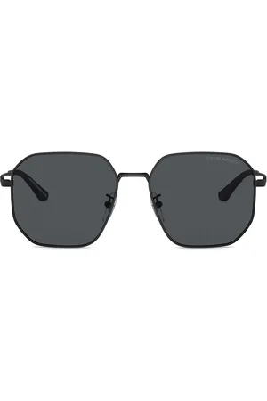 Emporio Armani Lentes de sol con armazón geométrica
