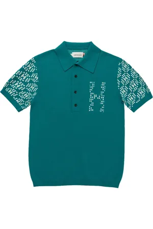 HONOR THE GIFT Playera tipo polo con motivo H