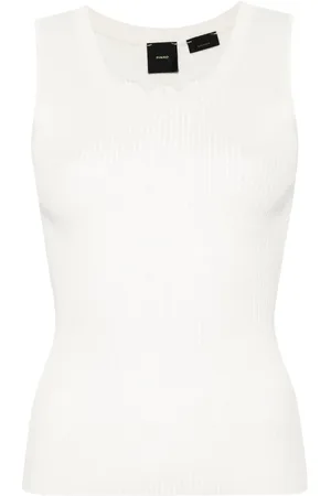 Pinko Top tejido con detalle Love Birds
