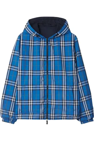 Burberry Chamarra reversible con motivo de cuadros