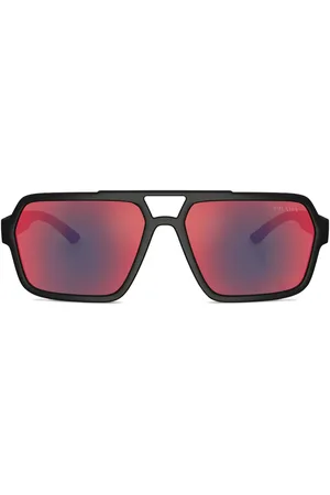 Prada Lentes de sol con armazón cuadrada