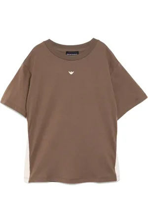 Emporio Armani Playera con logo bordado