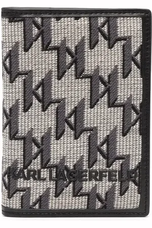 Karl Lagerfeld Cartera con monograma estampado