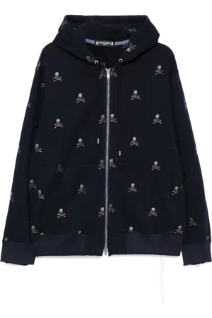 MASTERMIND JAPAN Hoodie con logo bordado