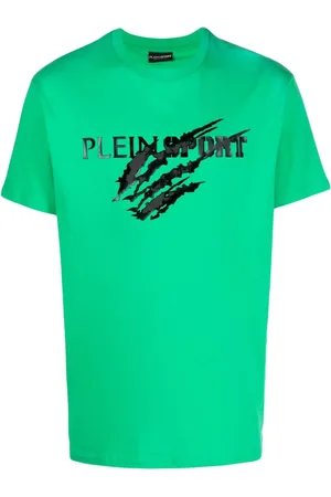 Philipp Plein Playera con logo estampado