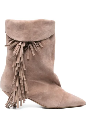 Gisel Moire Botas Ariana con tacón 45mm