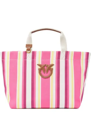 Pinko Tote con motivo de rayas