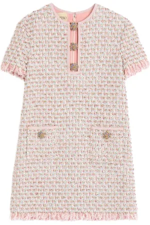 VALENTINO GARAVANI Vestido corto de tweed