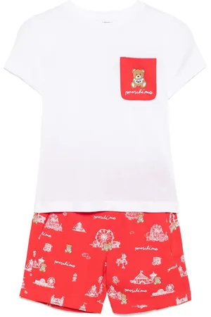 Moschino Traje deportivo con estampado gráfico