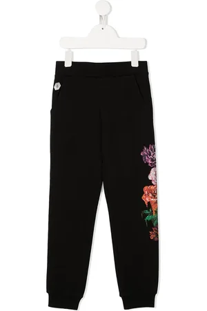 Philipp Plein Pantalones con estampado floral