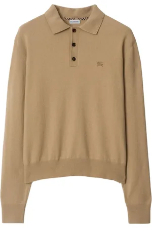 Burberry Playera tipo polo de cachemira