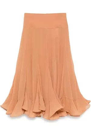 ZIMMERMANN Falda midi Balance Flutter